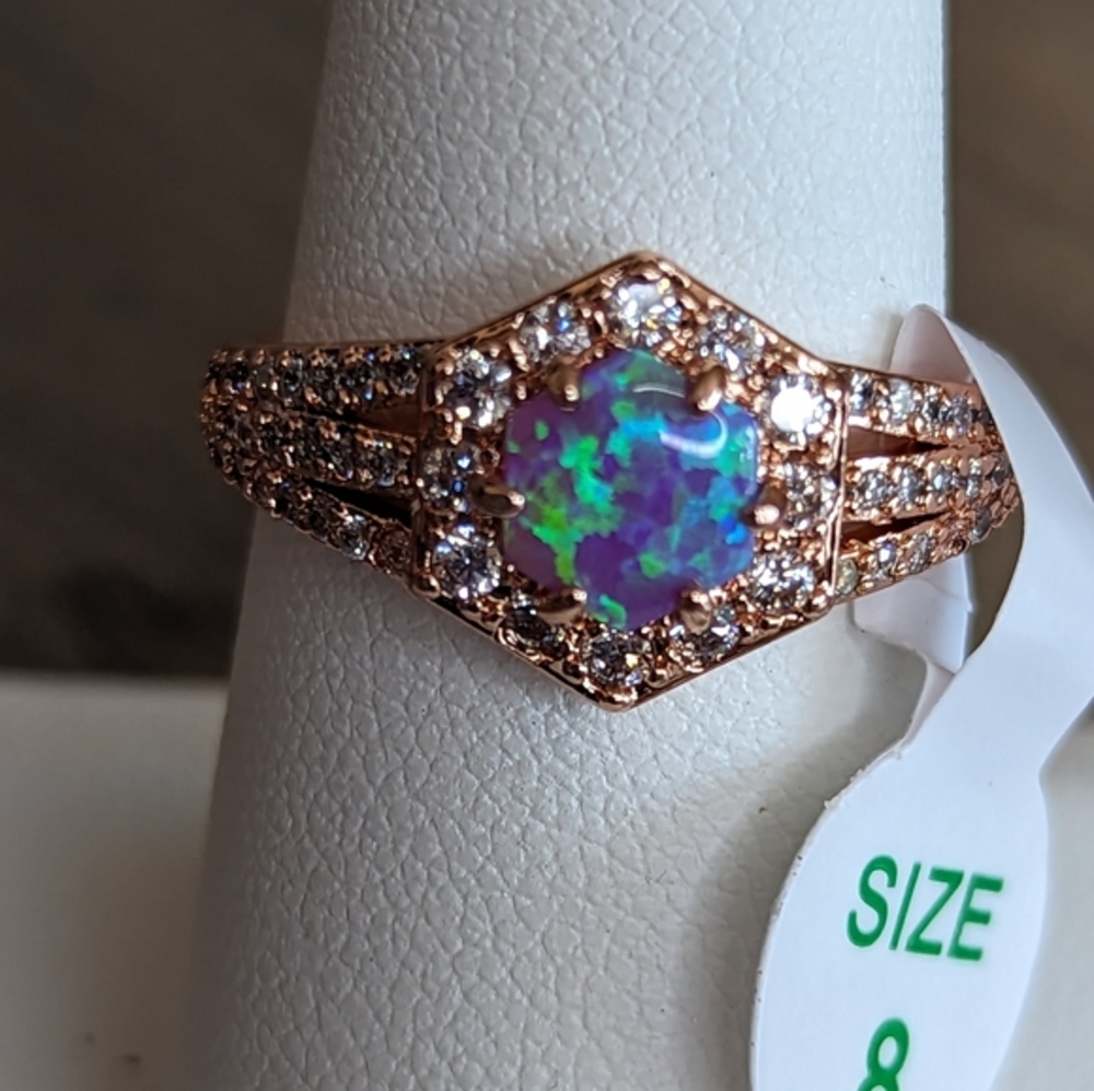 Bomb Party- size 8 ring- "The Best Outcome"